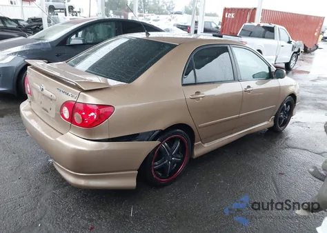 2005 Toyota Corolla Xrs из США, поврежденный, VIN 2T1BY32E35C406699
